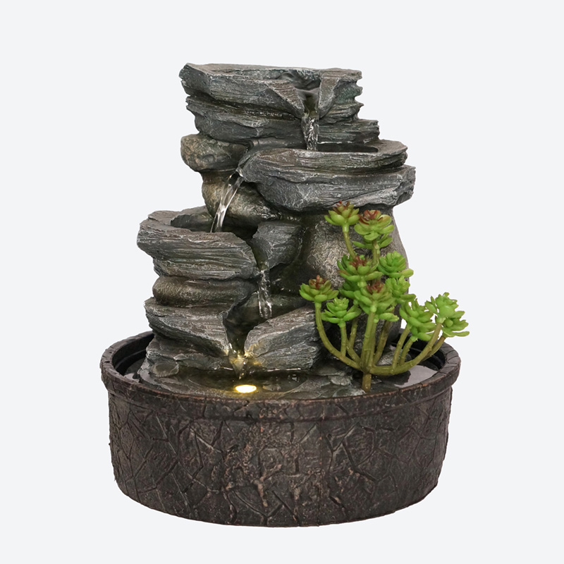 Naiara - bordsfontän, 25 cm hög